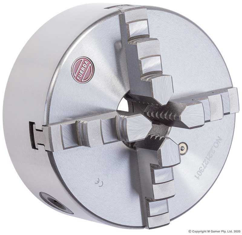 4 Jaw Self Centering Lathe Chuck - 200mm
